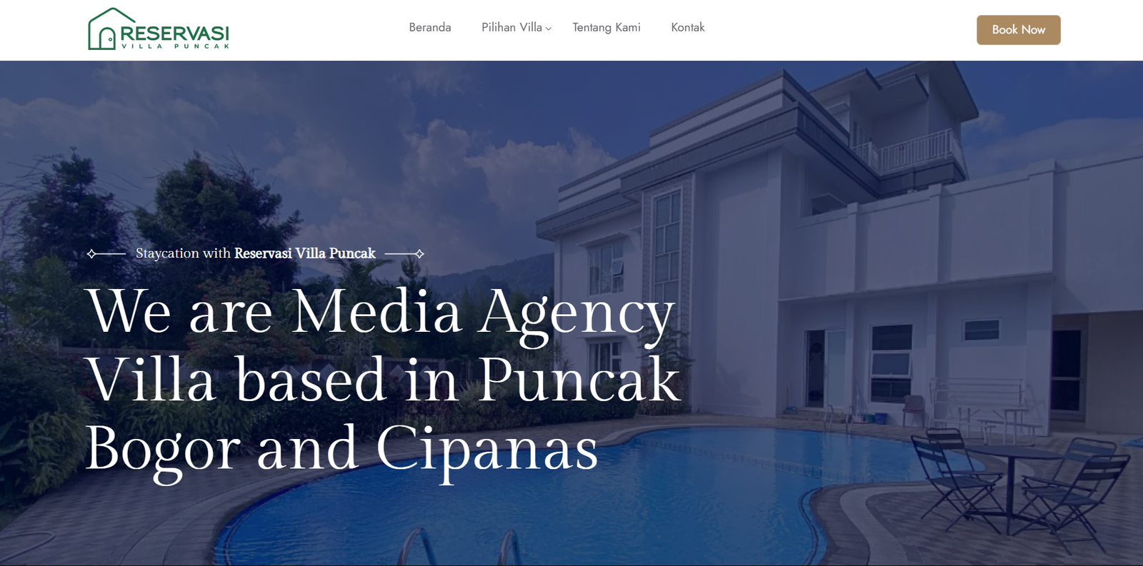 Reservasi Villa Puncak